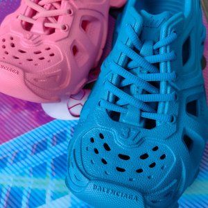 Custom SpiderGwen Meme Mismatch Clog Shoes- DIY modification based on Balenciaga